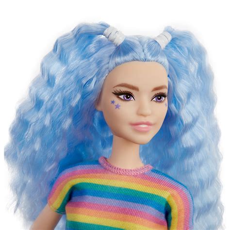 barbie doll blue hair